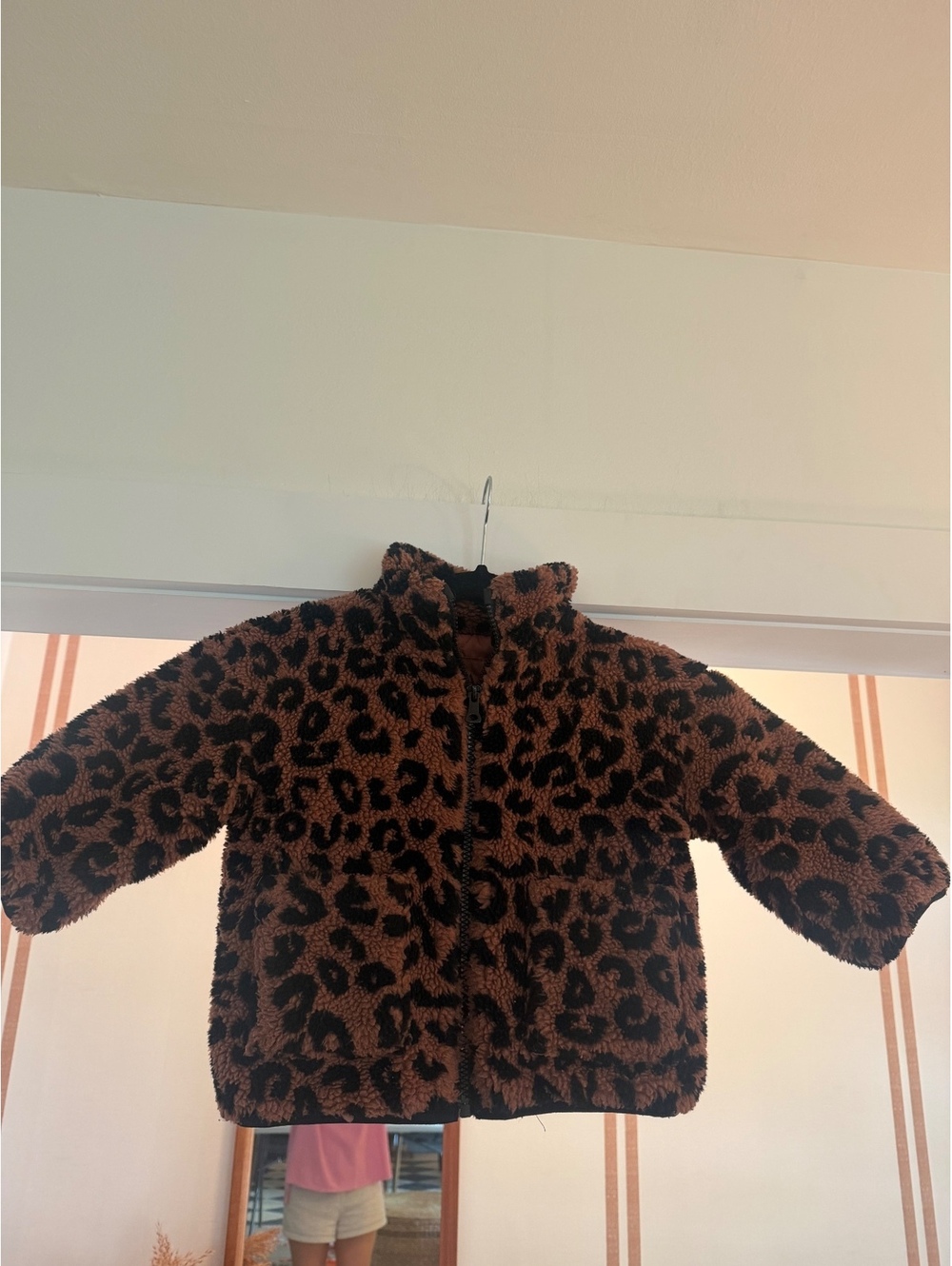 Zara Kids Cheetah Sherpa Jacket